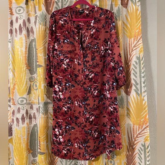 torrid Dresses & Skirts - Pink floral Torrid dress!!
